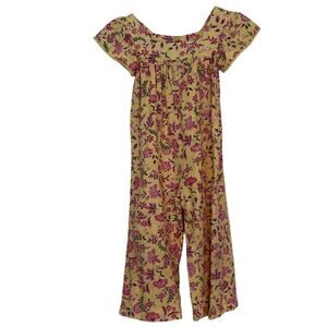 ❤️5/$25❤️ Old Navy Floral Wide Leg Jumpsuit/ Romper